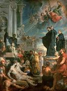 Peter Paul Rubens Saint Ambrose forbids emperor Theodosius oil